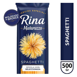 Fideos Spaghetti Rina Matarazzo X 500g