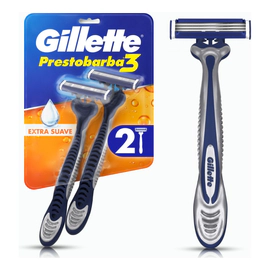 Prestobarba 3 Extra Suave X 2u Gillette