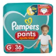 Pampers Pants Pañales Talla G 36 Un