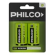 Pilas Philco D Blister 2 Unidades