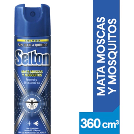 Selton Insecticida Azul Sin Olor Aerosol X360cc