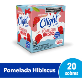 Jugo Clight Pomelada Hibiscus 8g Caja X 20 Sobres