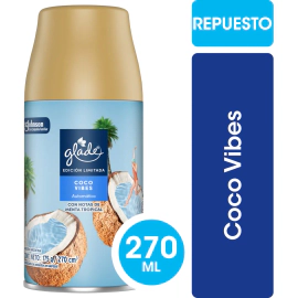 Glade Automatico Refill Coco Vibes 270 Ml
