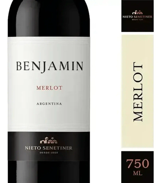 Vino Tinto Benjamín Merlot 750ml