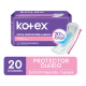 Protector Diario Kotex Extra Protección Largos X20