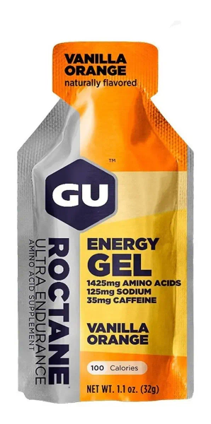Roctane Energy Gel Gu Energy Sabor Vainilla/Naranja X 32 Gr