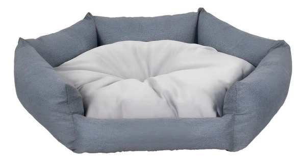 Cama Moisés Con Almohadón Para Mascotas Tamaño M Color Gris