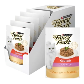 Alimento Húmedo Fancy Feast Goulash Atun 85g X15 Sobres