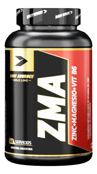 Zma Body Advance Magnesio Zinc Vitamina B6 Sin Sabor x 90 Comp
