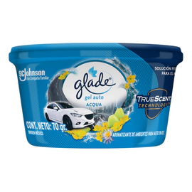 Aromatizante Para Auto Glade Acqua Minigel 70 G.