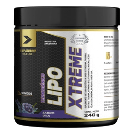 Lipo Xtreme Quemador De Grasa En Polvo, Uva Body Advance