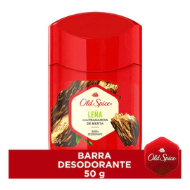Desodorante En Barra Old Spice Leña 50 g
