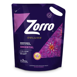 Zorro Deluxe Suavizante Oriental 3lt