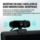 Webcam Rapoo C280 2K Full HD 1440P Micrófono Dual USB