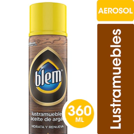 Lustramuebles Blem Aceite De Argán Aerosol 360 Ml