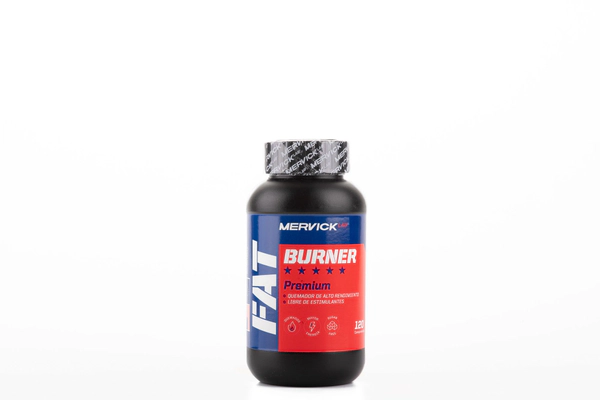 Quemador de Grasa En Cápsulas Mervick Lab Fat Burner 120 Un
