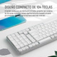 Kit Teclado Y Mouse Rapoo X1800S Inalámbrico 1000 DPI USB