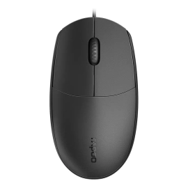 Mouse Alámbrico Rapoo N100 Óptico 1000 Dpi Usb Ergonómico