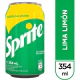 Bebida Sprite Gaseosa Pack x6 Unidades Lata 354 mL