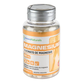 Magnesium Glicinato 400mg X 60 Capsulas Sin Sabor