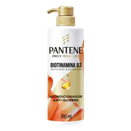 Acondicionador Antiquiebre Pantene Biotinamina B3 510 Ml