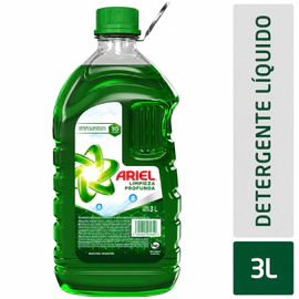 Jabón Líquido Para Ropa Ariel Platinum Botella 3lt