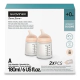 Suavinex Set X2 Mamaderas 180ml Zero Zero Bebé +3 Meses Fair