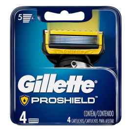 Gillette Proshield Repuestos de Afeitar 4 unidades