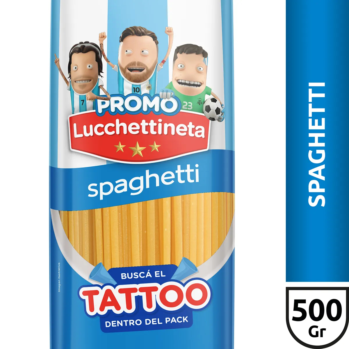 Fideos Lucchetti Spaghetti N°7 500 Gr | Ecomodico