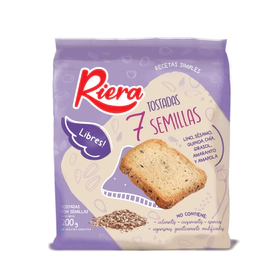 Tostadas Riera 7 Semillas 200 Gr