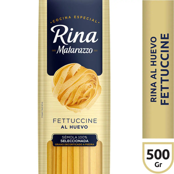 Rina Matarazzo Fettuccine Huevo 500 Grs