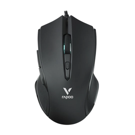 Mouse Gamer Ergonómico Rapoo V20S Óptico Rgb 3000 DPI USB