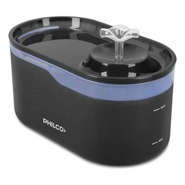 Bebedero Para Mascotas Autom Philco 2.8 Litros C/ Filtro Negro