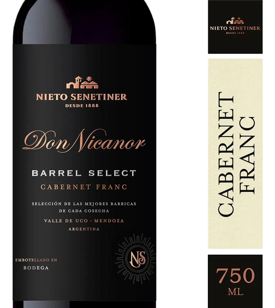 Vino Don Nicanor Cabernet Franc 750 Ml