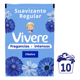 Vívere Suavizante De Ropa Aroma Clásico Más Intenso X 900ml