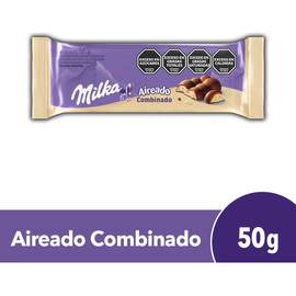 Chocolate Milka Aireado Combinado 50g