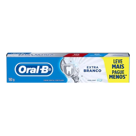 Pasta Dental Oral B Extra Blanco 180g