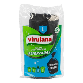 Bolsas Para Residuos Virulana Rollo L x10 Basura