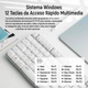 Kit Teclado Y Mouse Rapoo X1800S Inalámbrico 1000 DPI USB