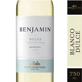 Vino Fino Blanco Dulce Coleccion Tardía Benjamin 750ml
