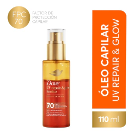 Óleo + Sérum Bifasico Capilar Dove Uv Repair Protector 110ml