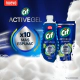 Detergente Cif Active Gel Fragancia Original Repuesto 400ml