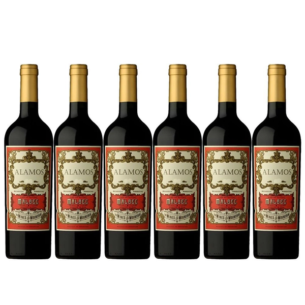 Caja Alamos Vino Malbec 750 Ml Bot x 6