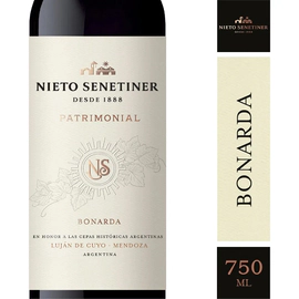 Vino Nieto Senetiner Patrimonial Bonarda 750 Ml