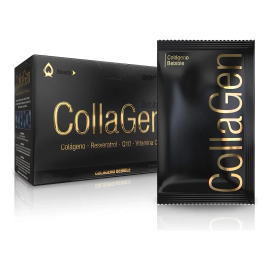 Colágeno Hidrolizado Gentech Resveratrol Q10 Vitamina C Blueberry