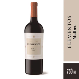 Vino Malbec Elementos 750ml