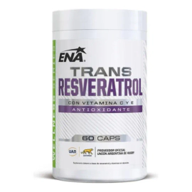 Trans Resveratrol Ena Vitamina C Y E Antioxidante X60 Caps