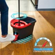 Mopa Vileda Easy Wring Con Balde Pedal Centrífugo Para Todo Tipo De Pisos