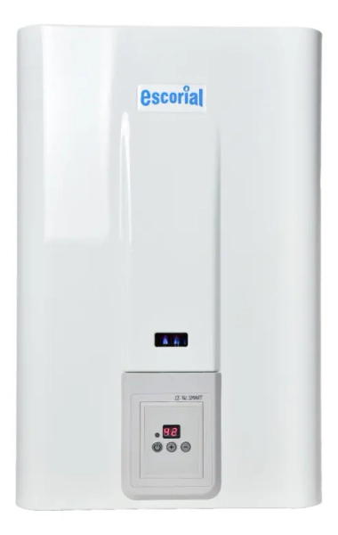 Calefon Escorial 14 Lts Smart Digital Sin Piloto Blanco Gn
