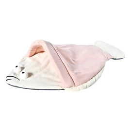 Cama Cucha Colchoneta Diseño De Pez Para Gatos Proline Rosa